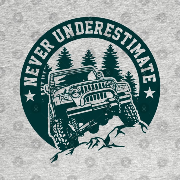 Jeep Never Underestimate! by Pittih